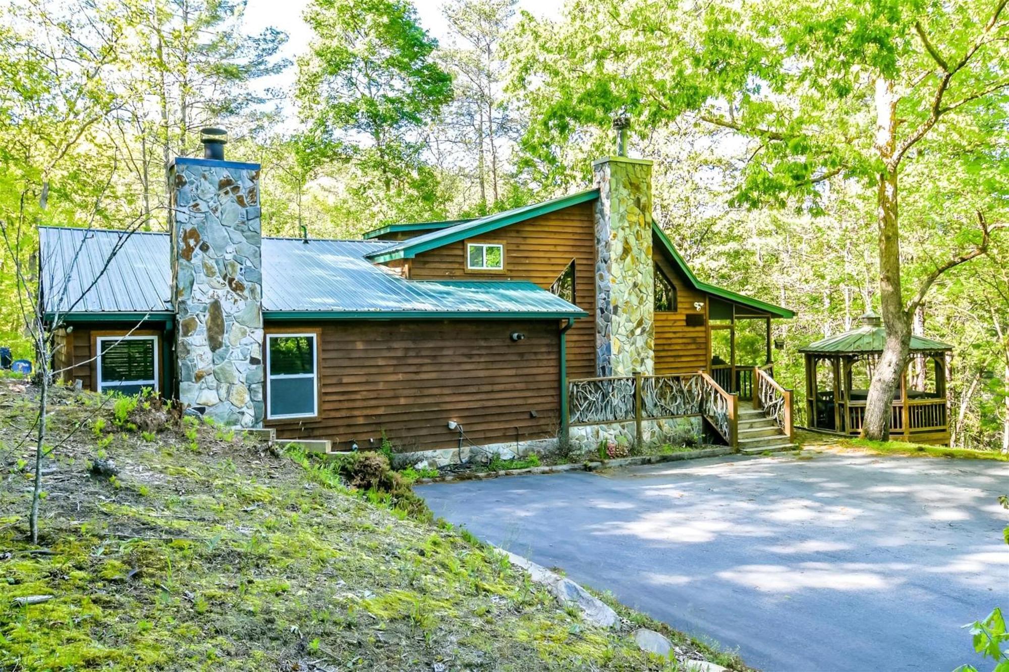 Hawk Haven- Blue Ridge Villa Morganton Bagian luar foto