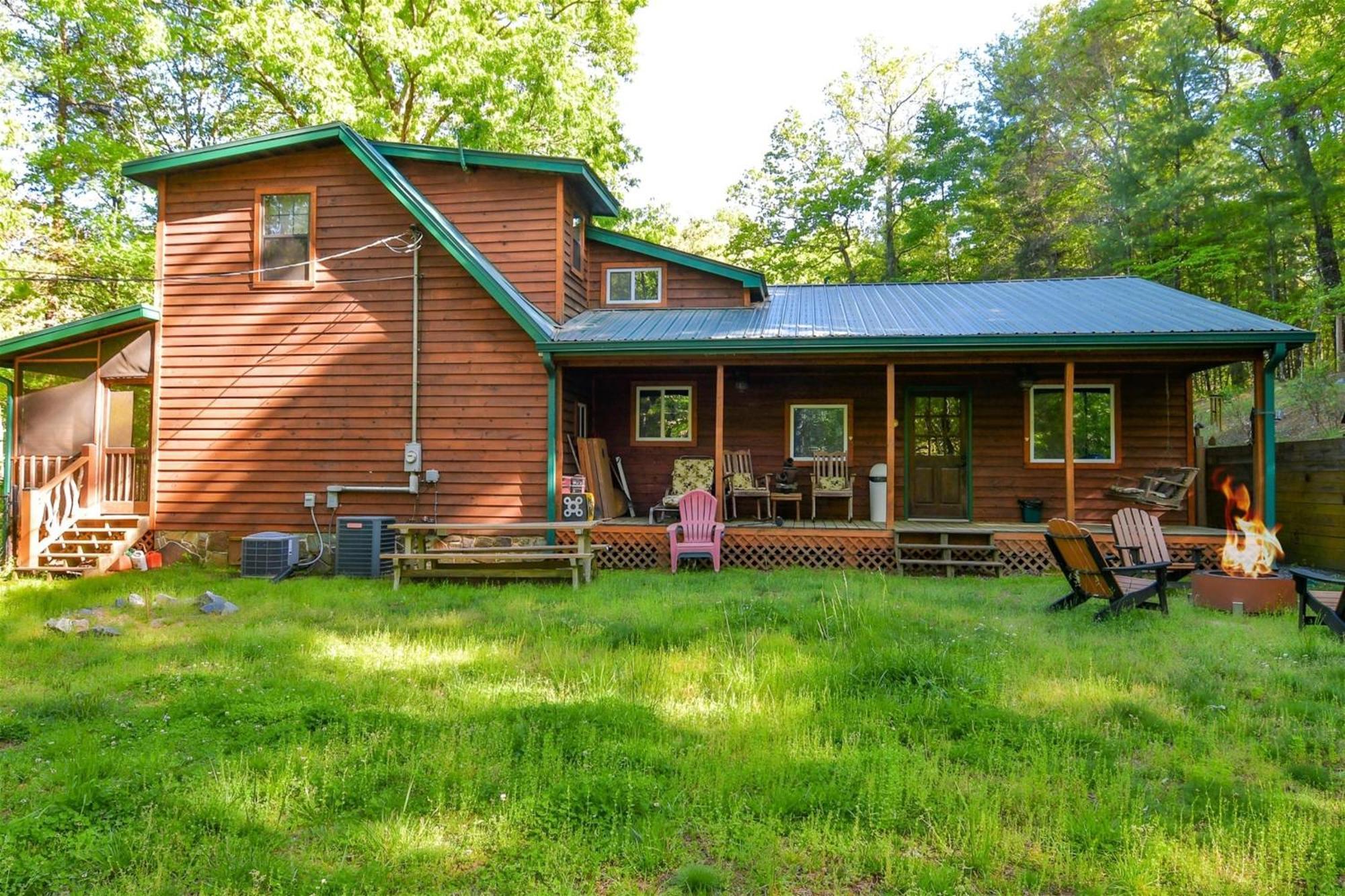 Hawk Haven- Blue Ridge Villa Morganton Bagian luar foto