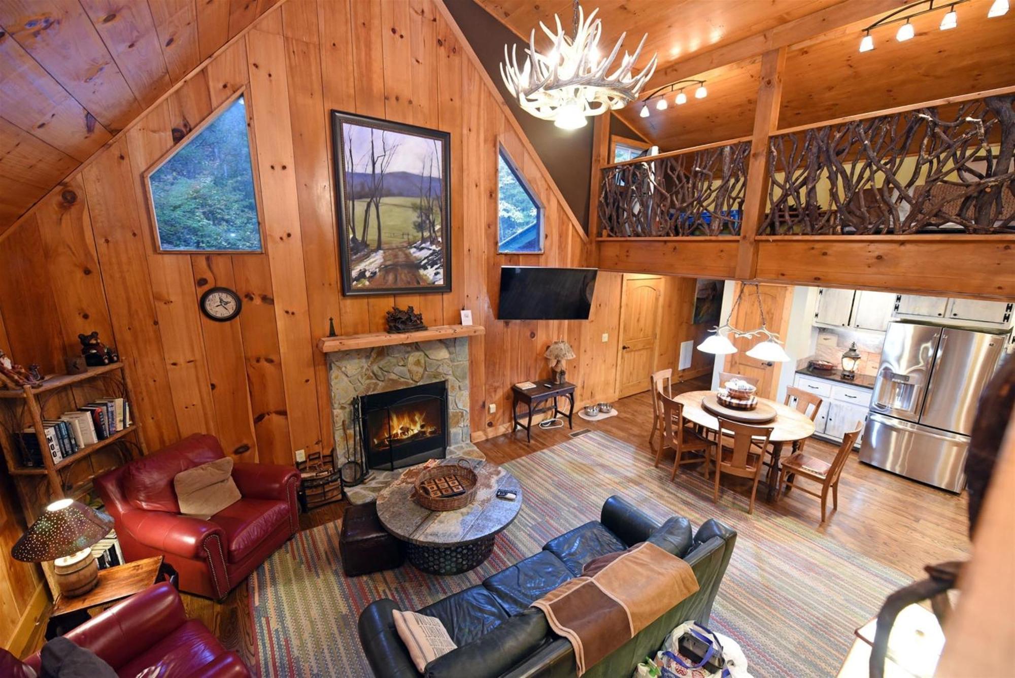 Hawk Haven- Blue Ridge Villa Morganton Bagian luar foto